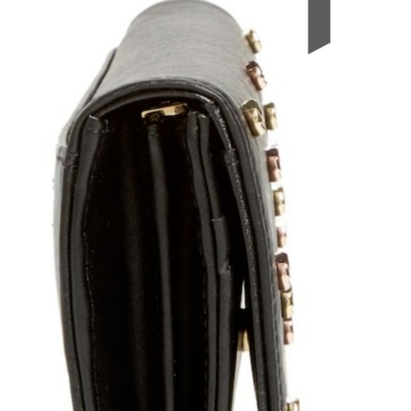 Ted Baker London Pinlie Matinee Micro Bow Leather Wallet MSRP $195 Clearance - Picture 4 of 6